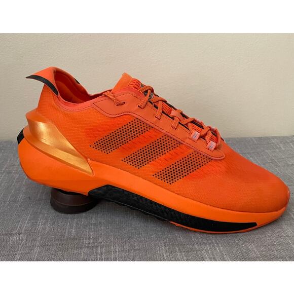 Adidas Avryn Mens Size 9.5 Orange Black Running Sneakers main image 5
